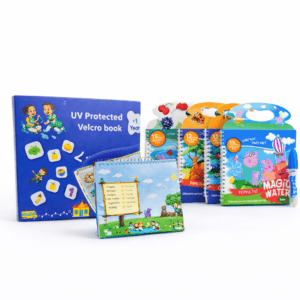 Home early learning combo – busy book & magic water book (1–5 years)