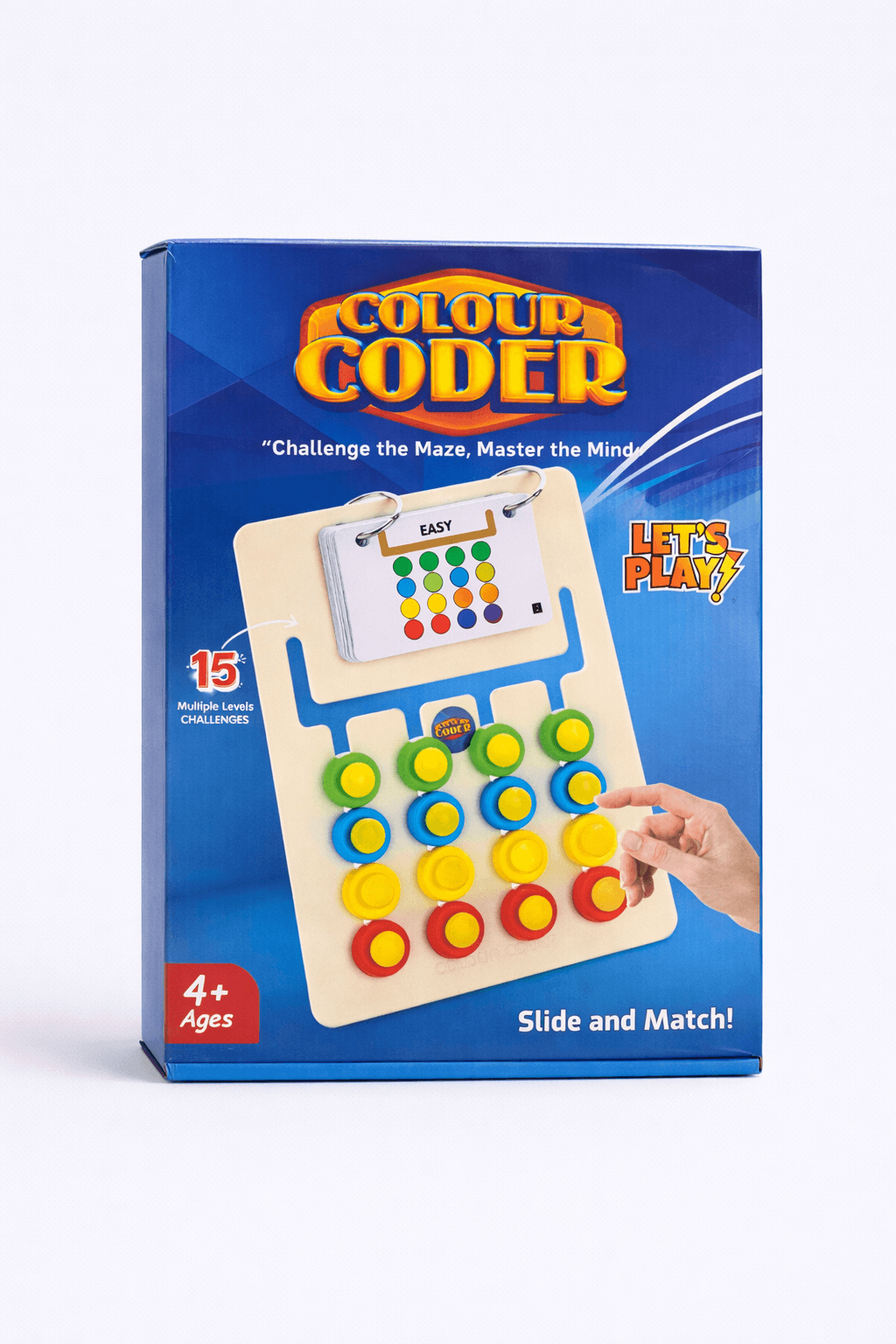 colour code sorter puzzle board for kids (2–6 years) colour code sorter puzzle board for kids (2–6 years)