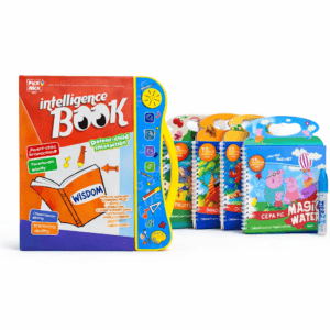 Home brain development combo – intelligence book & magic water book (2–6 years)